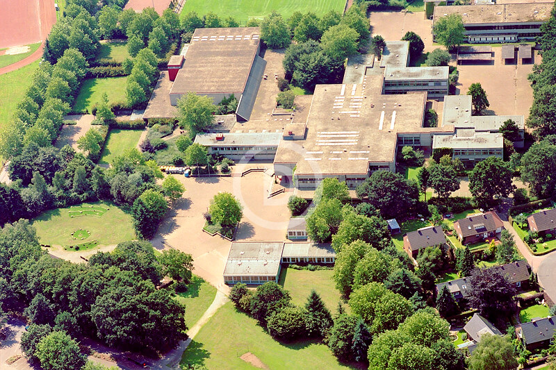 Luftbild Bocholt Euregio Gymnasium 2000