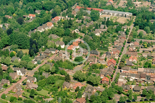 Luftbild Bocholt Adenauerallee 2000