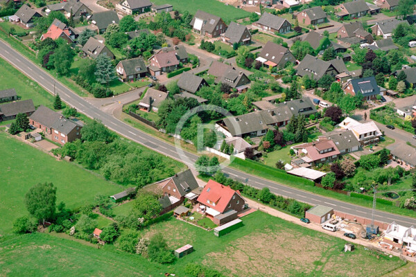 Luftbild Bocholt Dinxperloer Straße Suderwick 2000