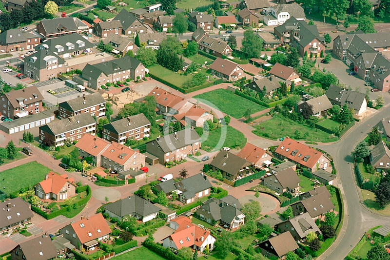 Luftbild Bocholt Wiggerstraße Suderwick 2000