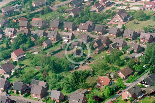 Luftbild Bocholt Stadthalle Werth Werth 2000