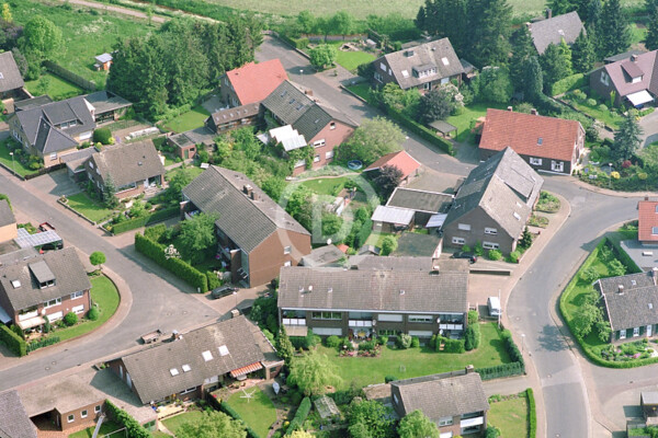 Luftbild Bocholt Teppelweg Werth 2000