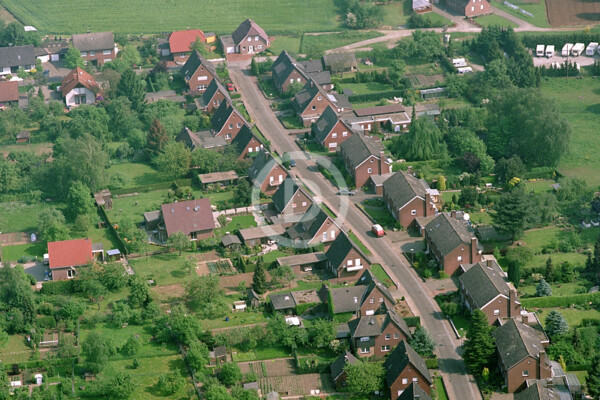 Luftbild Bocholt Neuer Wall Werth 2000
