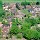 Luftbild Bocholt Dinxperloer Straße Holtwick 2000